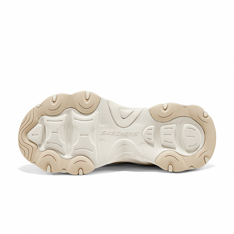 Skechers D'LITES 5.0 Low Top Chunky Sneakers Women's Beige