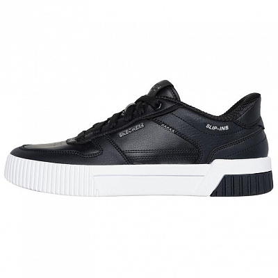 Skechers Slip Ins Low Top Skateboard Shoes Women's Black