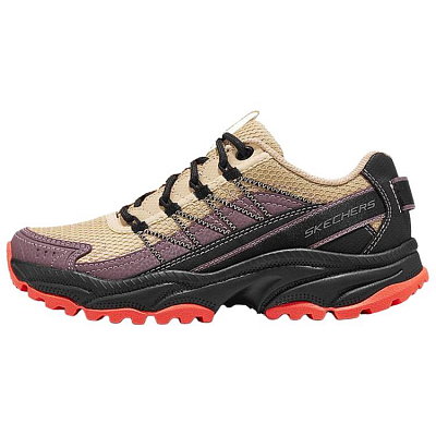 Skechers OUTDOOR Low Top Hiking Shoes Women's Beige Black