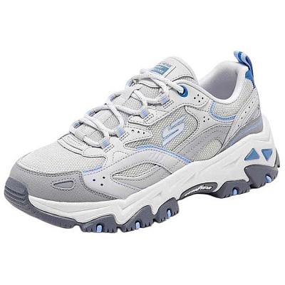 Skechers OUTDOOR Low Top Chunky Sneakers Women's Light Gray