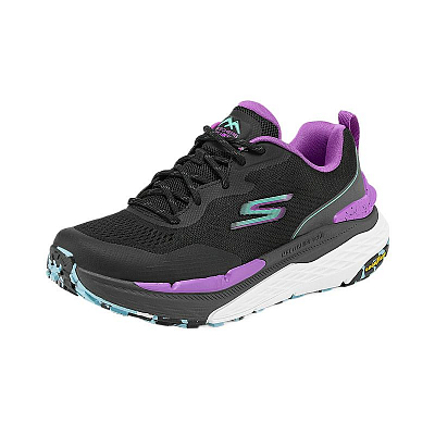Skechers Women's GO Series Low Top Running Shoes Women's Black Purple