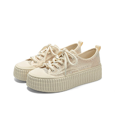 JEEP SPIRIT Anti-Slip Wear-Resistant Low-Top Skateboard Shoes Women's