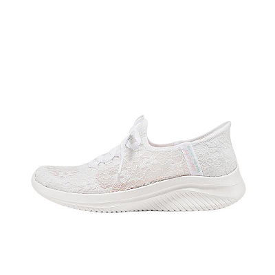 Skechers SPORT WOMENS Low Top Running Shoes Women's White