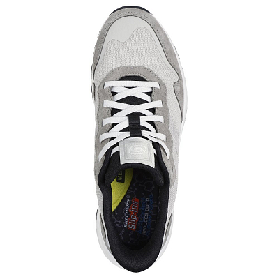 Skechers Slip Ins Low Top Casual Shoes Men's Gray