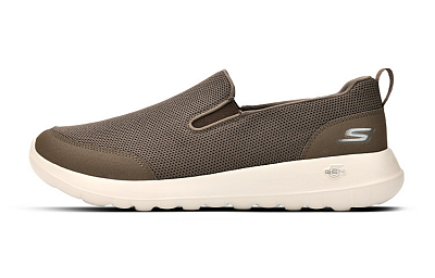 Skechers GO WALK Ma Breathable And Lightweight Low Top Casual Shoes Men's Brown