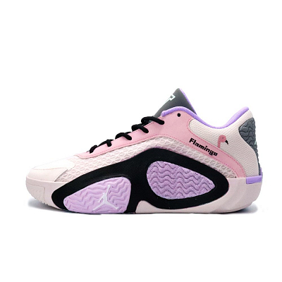 JORDAN Tatum 2 Basketball Shoes Men Low-Top Purple Black/Pink