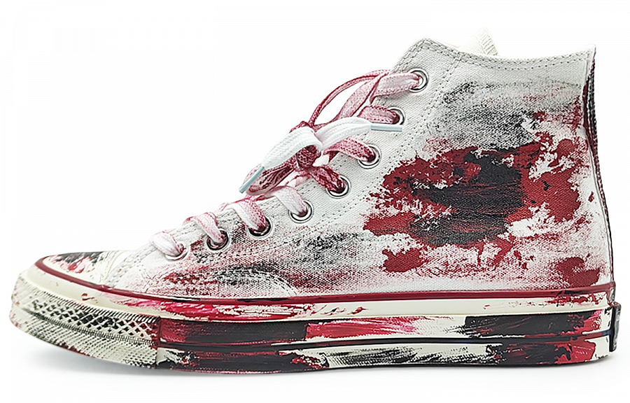 Converse Chunck 70 Chuck Taylor Abrasion Resistant High Top Canvas Shoes Unisex White Red Black купить в интернет-магазине Yoocart с быстрой доставкой по России.