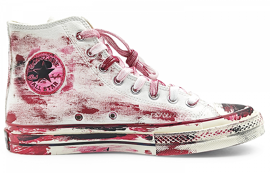 Converse Chunck 70 Chuck Taylor Abrasion Resistant High Top Canvas Shoes Unisex White Red Black купить в интернет-магазине Yoocart с быстрой доставкой по России.