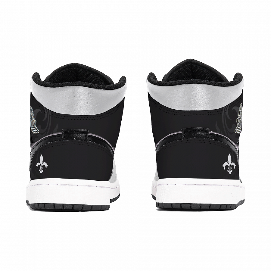 Jordan Air Jordan 1 Gripping Dust, Mysterious Ink Abrasion Resistant Mid Top Vintage Basketball Shoes Men's Black Gray купить в интернет-магазине Yoocart с быстрой доставкой по России.