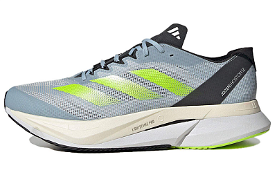 Adidas Adizero Boston 12 'Wonder Blue Lucid Lemon'