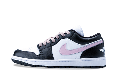 Jordan Air Jordan 1 Slip-Resistant Low-Top Vintage Basketball Shoes Women's Pink