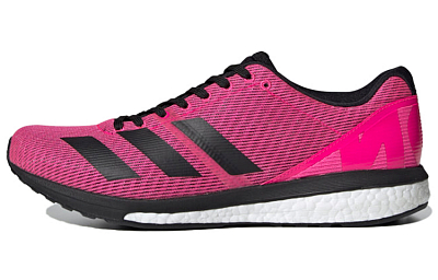 Adidas Adizero Boston 8 Wide 'Shock Pink Black'