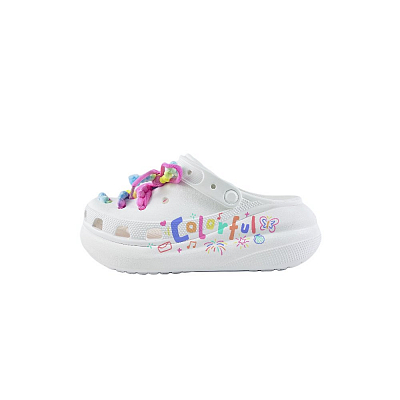 Crocs Crush Clog Clogs Unisex White