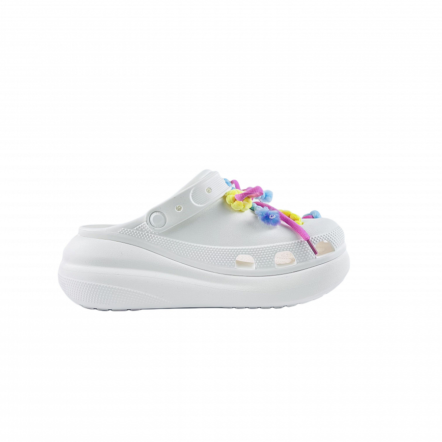 Crocs Crush Clog Clogs Unisex White купить в интернет-магазине Yoocart с быстрой доставкой по России.