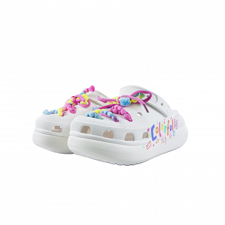 Crocs Crush Clog Clogs Unisex White купить в интернет-магазине Yoocart с быстрой доставкой по России.