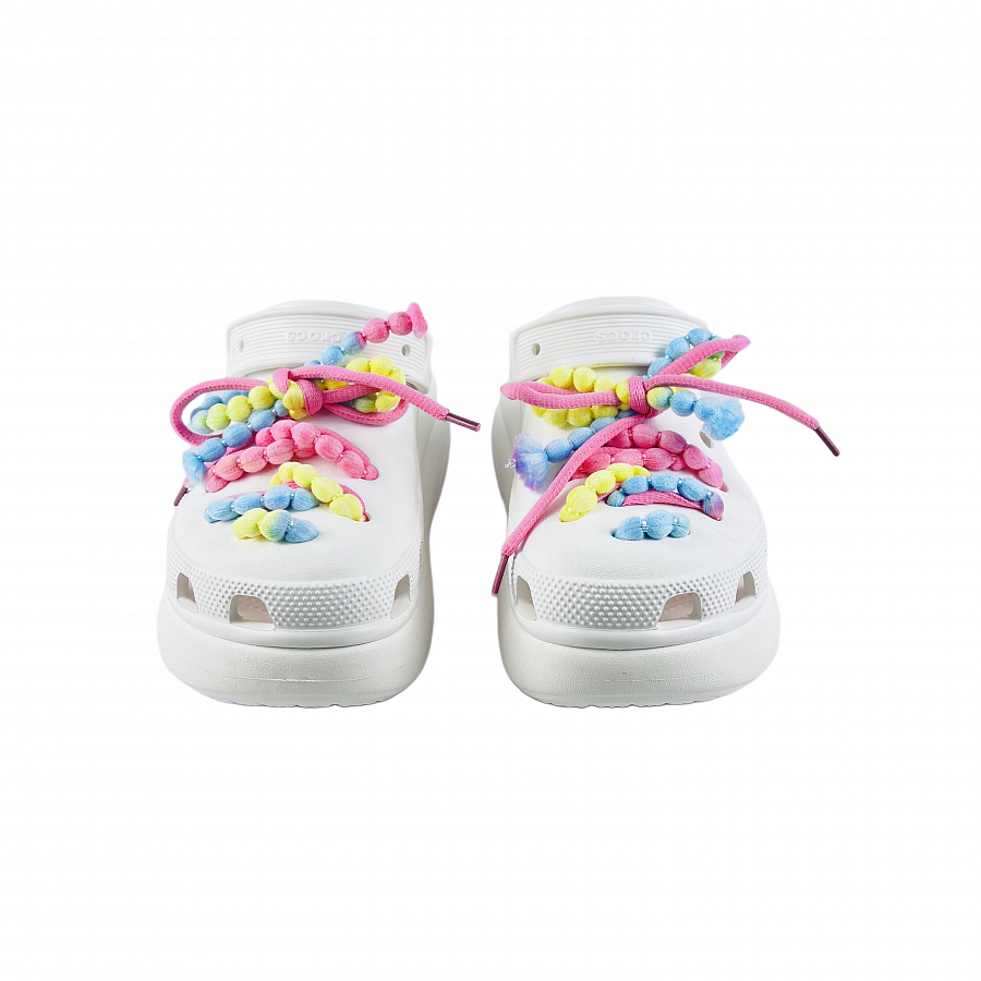 Crocs Crush Clog Clogs Unisex White купить в интернет-магазине Yoocart с быстрой доставкой по России.