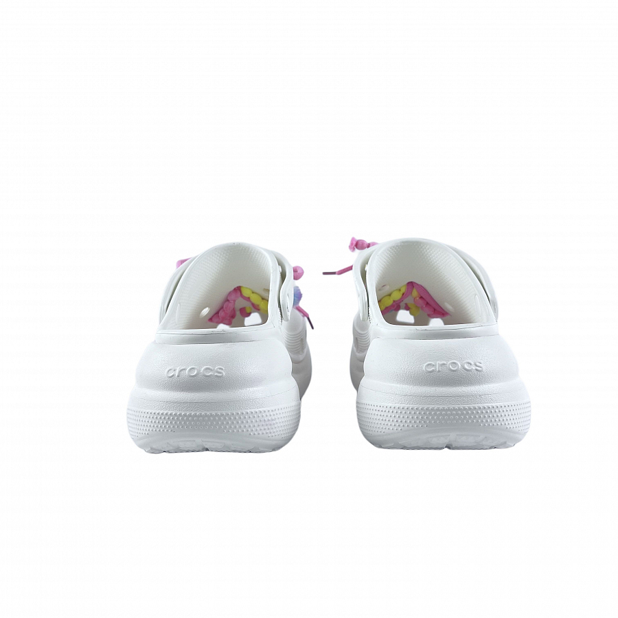 Crocs Crush Clog Clogs Unisex White купить в интернет-магазине Yoocart с быстрой доставкой по России.