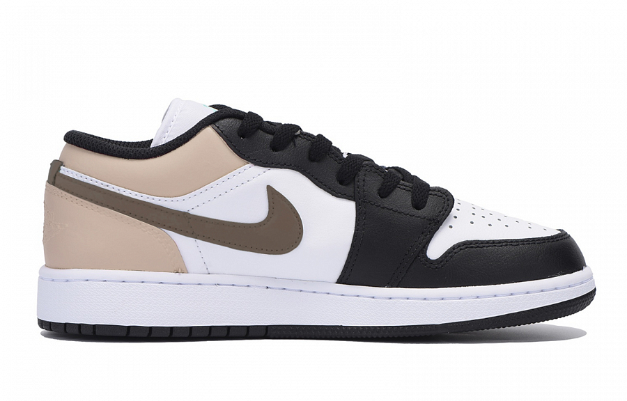 Jordan Air Jordan 1 Low Top Vintage Basketball Shoes Men's White купить в интернет-магазине Yoocart с быстрой доставкой по России.