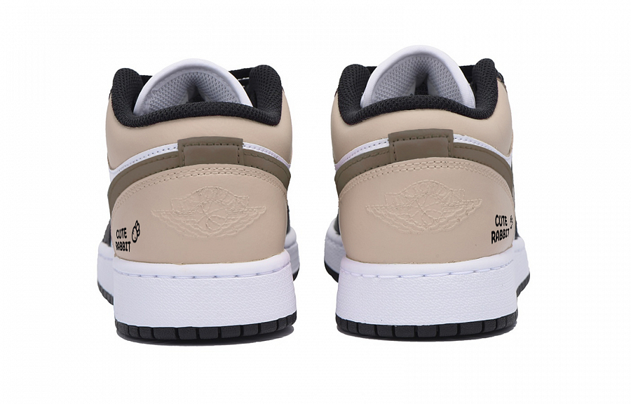 Jordan Air Jordan 1 Low Top Vintage Basketball Shoes Men's White купить в интернет-магазине Yoocart с быстрой доставкой по России.