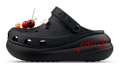 Crocs Crush Clog Clogs Unisex Black Red