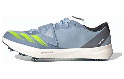 Adidas Adizero TJ/PV Slip Resistant, Abrasion Resistant, Breathable Low Top Training Running Shoes Unisex Gray