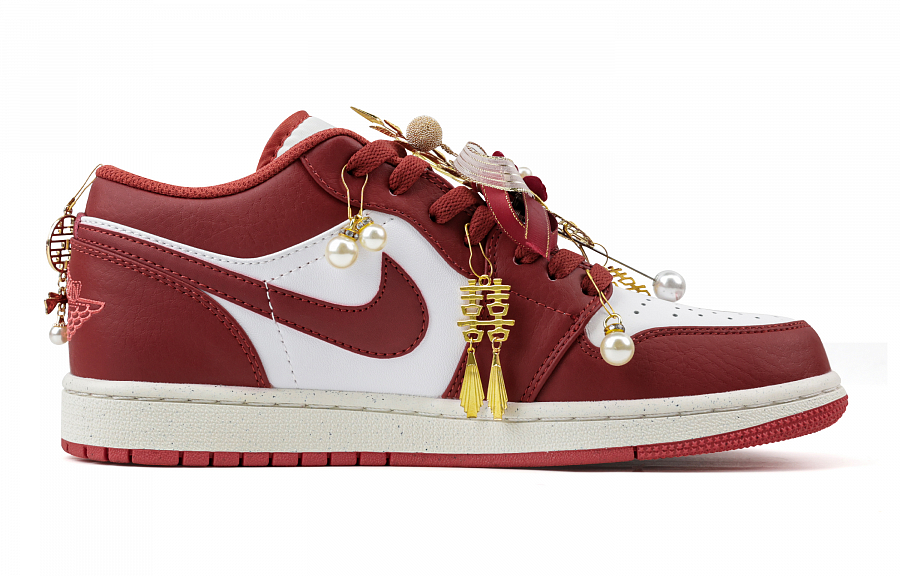 JORDAN Air Jordan 1 Vintage Basketball Shoes Unisex Low top White купить в интернет-магазине Yoocart с быстрой доставкой по России.