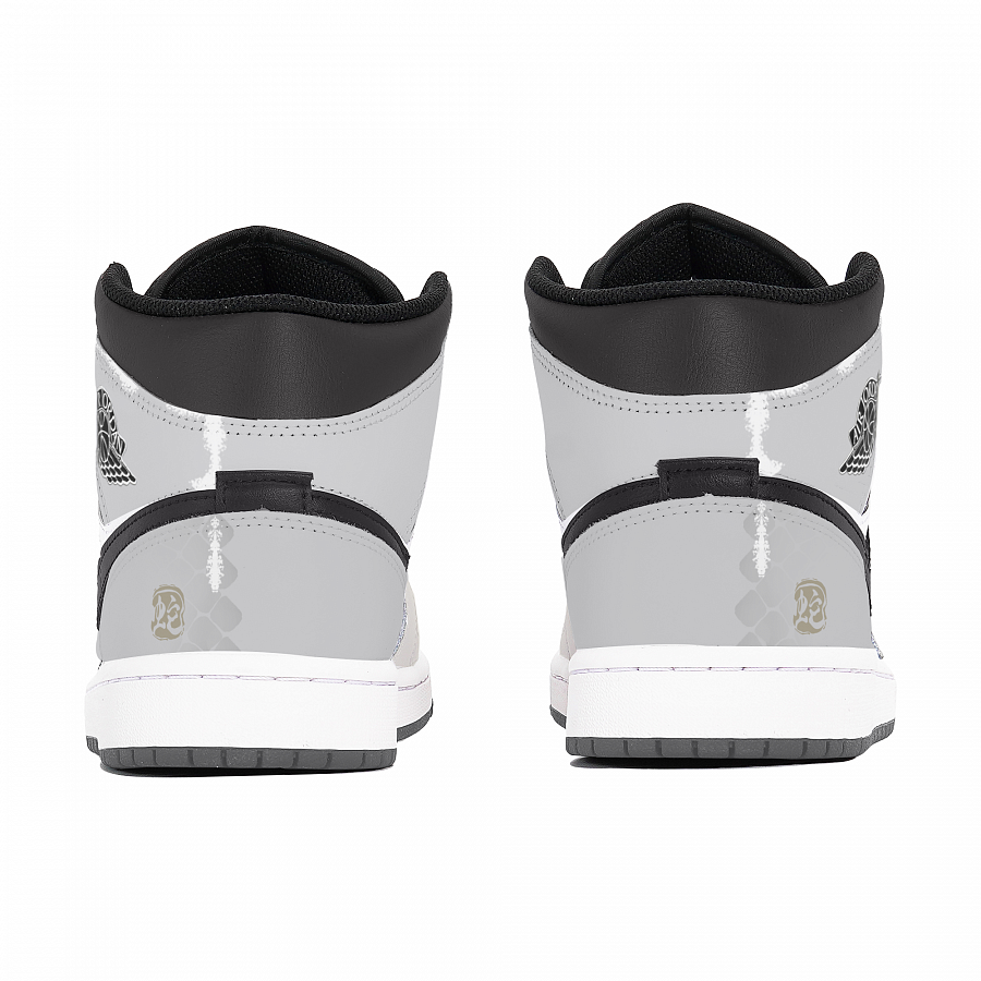 Jordan Air Jordan 1 Joy Lemon Abrasion-Resistant Slip-Resistant Mid-Top Vintage Basketball Shoes Unisex White Brown купить в интернет-магазине Yoocart с быстрой доставкой по России.