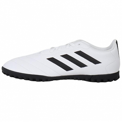 Adidas GOLETTO 8 FG Firm Ground Cushioning, Wear Resistant Soccer Shoes Men's White Black