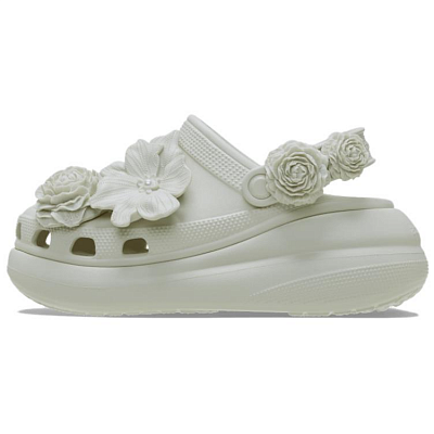 Crocs Crush Bouquet Clog Clogs Women's Linen