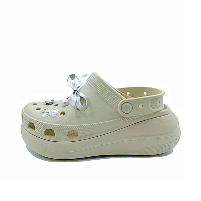 Crocs Crush Clog Clogs Unisex Beige