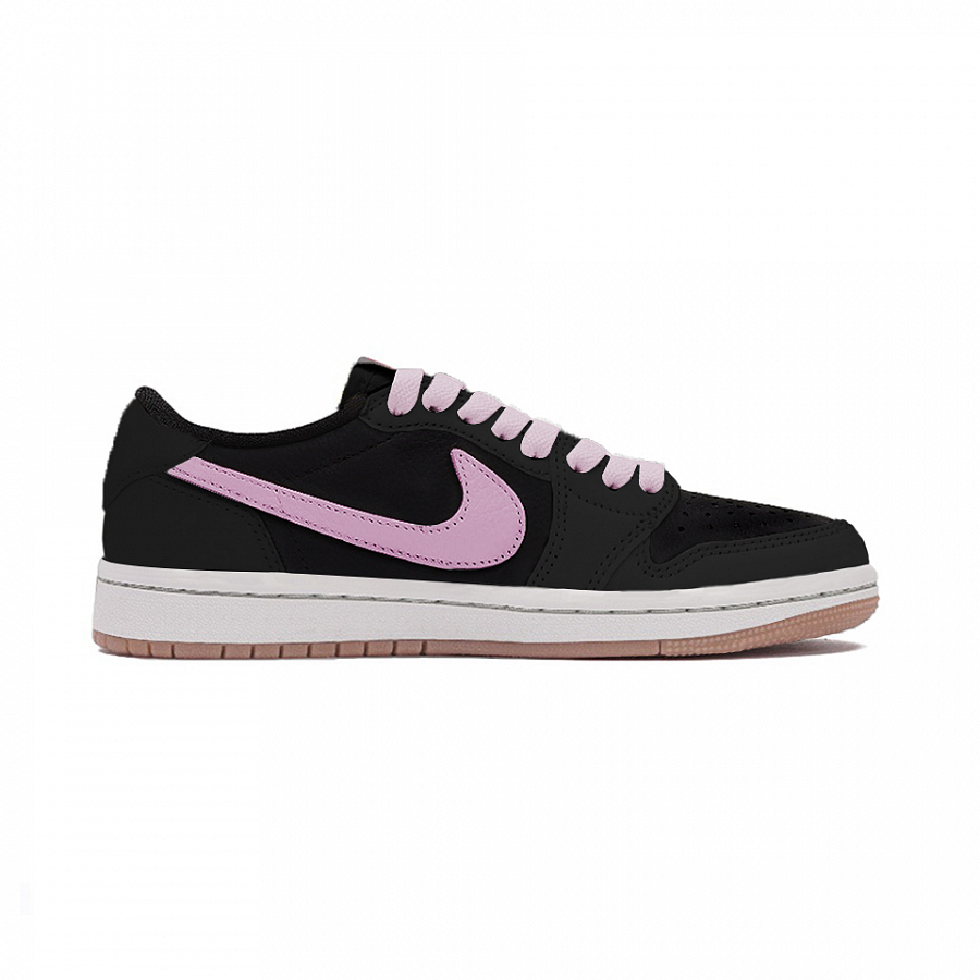 Travis Scott X Jordan Air Jordan 1 Vintage Basketball Shoes Unisex Low Top Black/Purple купить в интернет-магазине Yoocart с быстрой доставкой по России.