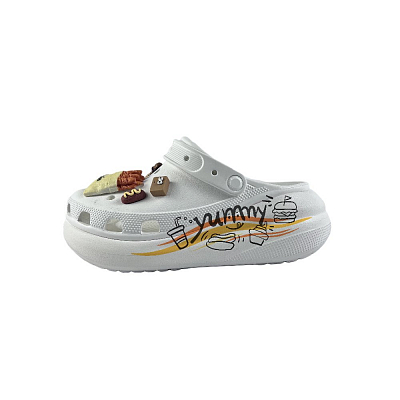 Crocs Crush Clog Clogs Unisex White