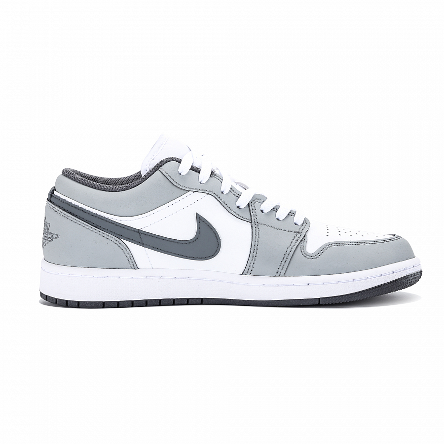 Jordan Air Jordan 1 Abrasion Resistant Low Top Vintage Basketball Shoes Unisex Gray купить в интернет-магазине Yoocart с быстрой доставкой по России.