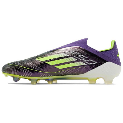 Adidas Laceless F50 Elite Fast Reborn Fg Purple Lucid Lemon