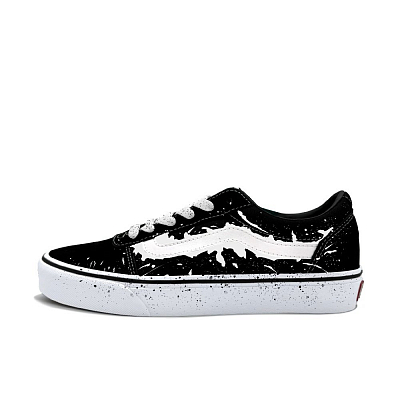 Vans Ward Abrasion Resistant Low Top Skateboard Shoes Women's White