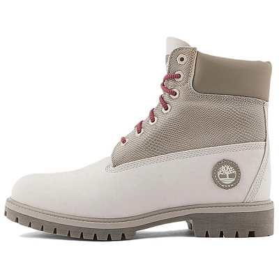 Timberland Heritage Collection Short Outdoor Boots Men's White Brown