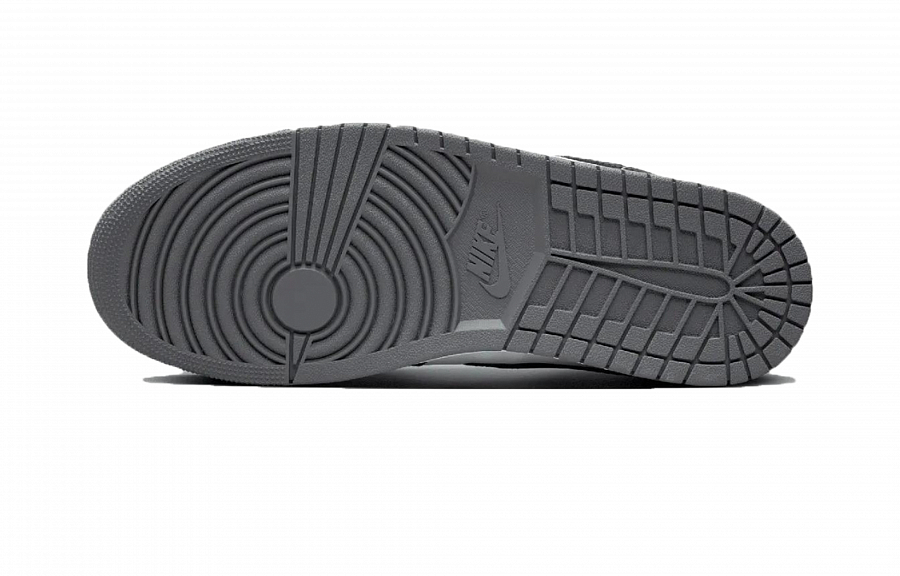 Jordan Air Jordan 1 Slip-Resistant Low-Top Vintage Basketball Shoes Unisex Light Gray купить в интернет-магазине Yoocart с быстрой доставкой по России.