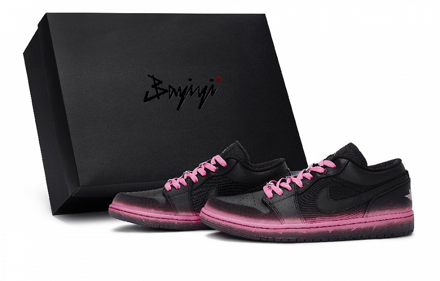 Jordan Air Jordan 1 Vintage Basketball Shoes Unisex Low Top Rose Red купить в интернет-магазине Yoocart с быстрой доставкой по России.