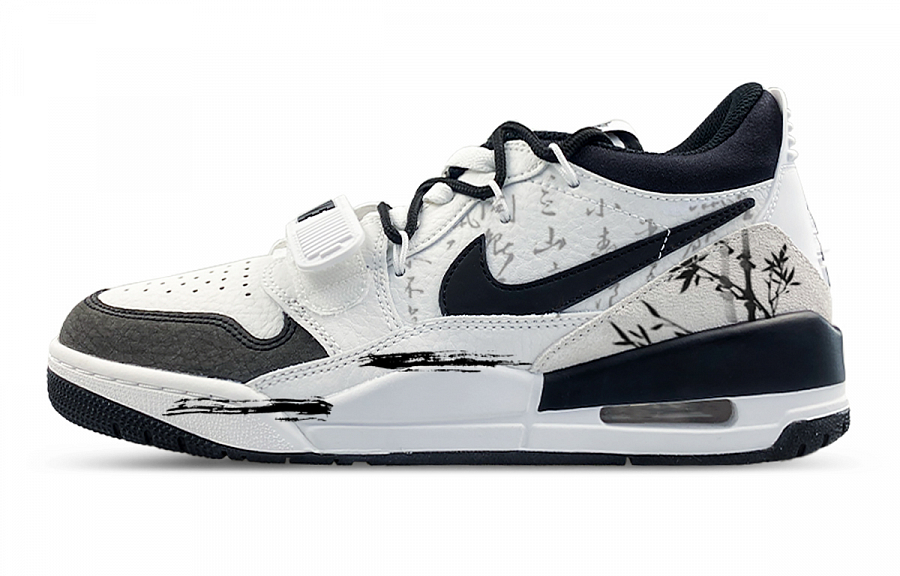 Jordan Legacy 312 Low Top Vintage Basketball Shoes Men's Black White купить в интернет-магазине Yoocart с быстрой доставкой по России.
