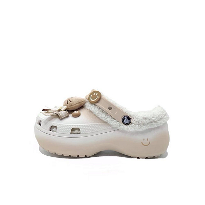 Crocs Classic Clog Snow Melting Cameo Brown MH Plan Clogs Women's Caramel