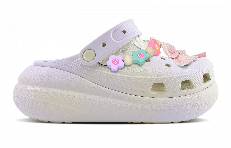 Crocs Crush Clog Berry Bubbles Blue Box Clogs Unisex Light Purple купить в интернет-магазине Yoocart с быстрой доставкой по России.