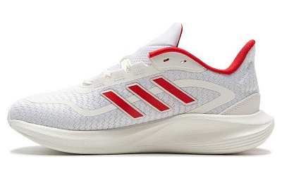 Adidas All Day Essential Shoes 'White Red'