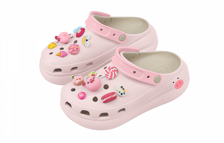 Crocs Crush Clog Candy Piglet Clogs Unisex Pink купить в интернет-магазине Yoocart с быстрой доставкой по России.