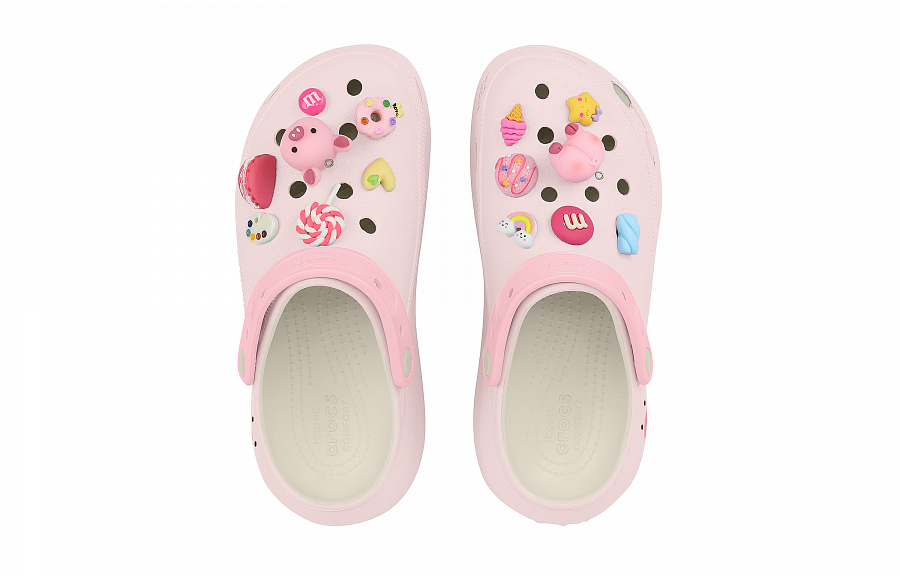 Crocs Crush Clog Candy Piglet Clogs Unisex Pink купить в интернет-магазине Yoocart с быстрой доставкой по России.