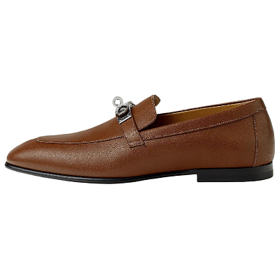 HERMES Karl Casual Shoes Men's Brown