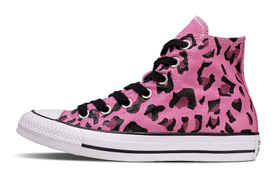 Converse Chuck Taylor All Star Anti Slip Wear Resistant High Top Canvas Shoes Unisex Pink