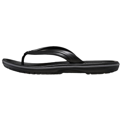 Crocs Crocband Abrasion Resistant Flip Flops Unisex Black