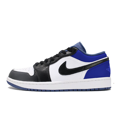 Jordan Air Jordan 1 Starry Night Chasing Dreams Anti-Slip Wear-Resistant Low-Top Vintage Basketball Shoes Men's Blue