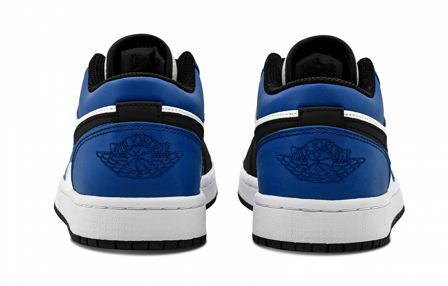 Jordan Air Jordan 1 Lightning Anti Slip Wear Resistant Low Top Vintage Basketball Shoes Men's Blue Black купить в интернет-магазине Yoocart с быстрой доставкой по России.