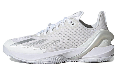 Adidas Adizero Cybersonic Women's Cloud White Silver Metallic Grey Women's